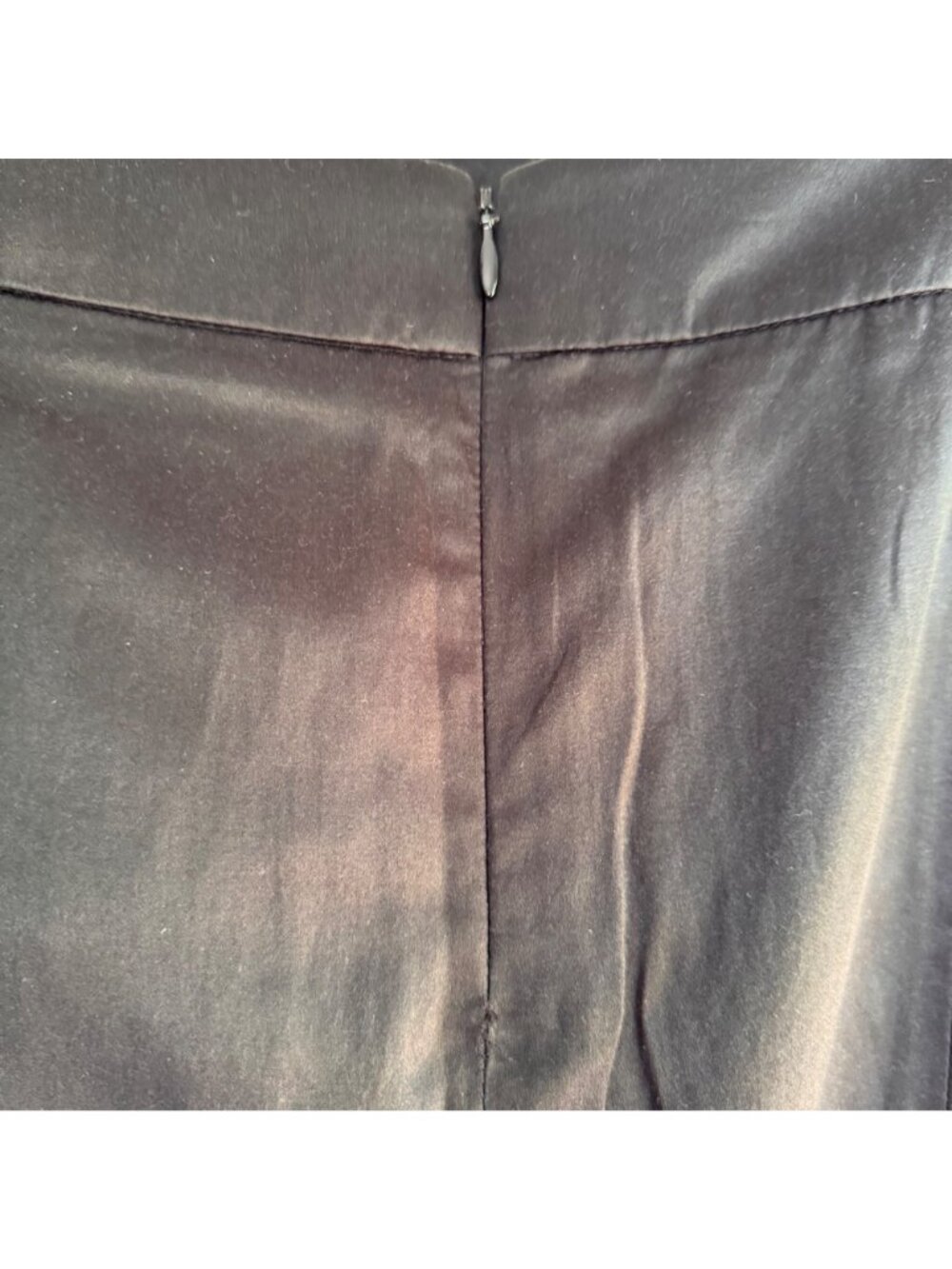 TSE Womens Pleated Black Skirt Size 12 Silk Designer Cocktail Office Career New - Picture 15 of 16
